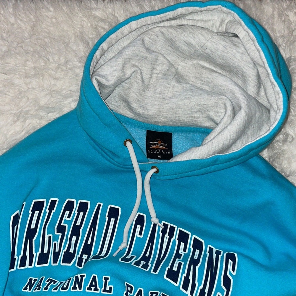 Prairie Mountain Carlsbad Caverns National Park Hoodie Size M - Picture 4 of 12